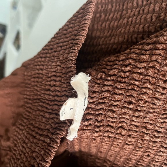 Pilcro Brown Ankle Cropped Pants - Picture 4 of 4